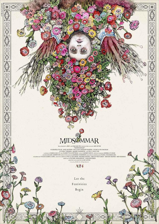 画像: ヒグチユウコさんのポスター ©2019 A24 FILMS LLC. All Rights Reserved.