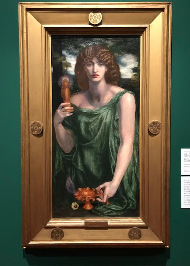 画像: ダンテ・ゲイブリエル・ロセッティ《ムネーモシューネー(記憶の女神)》、1876-81年、デラウェア美術館 © Delaware Art Museum, Samuel and Mary R. Bancroft Memorial, 1935 ©photo by cinefil