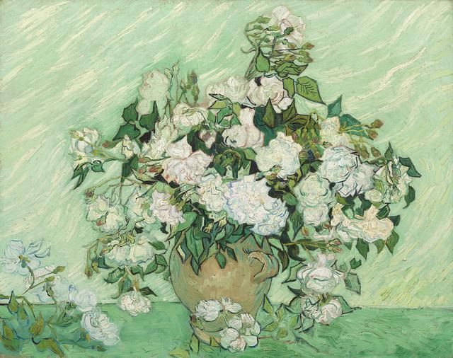 画像: フィンセント・ファン・ゴッホ《薔薇》1890 年 5 月 油彩・カンヴァス 71 × 90cm ワシントン・ナショナル・ギャラリー © National Gallery of Art, Washington D.C.,Gift of Pamela Harriman in memory of W. Averell Harriman