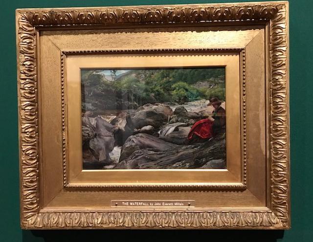 画像: ジョン・エヴァレット・ミレイ《滝》1853年、デラウェア美術館 © Delaware Art Museum, Samuel and Mary R. Bancroft Memorial, 1935 ©photo by cinefil