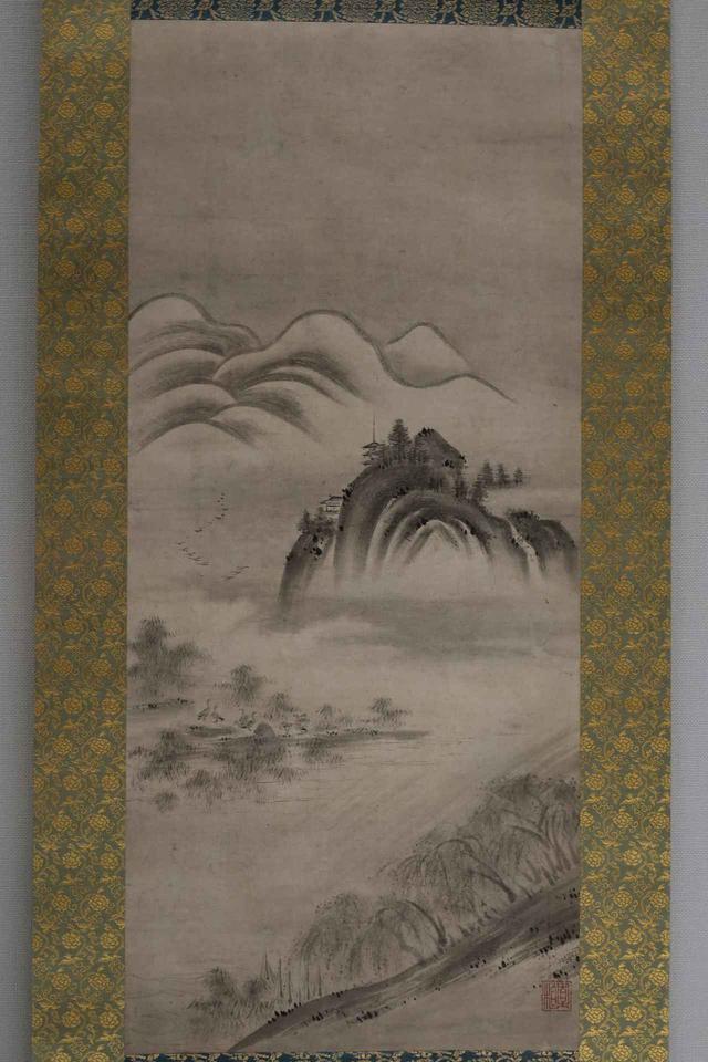 画像: 相阿弥 瀟湘八景・平沙落雁図 室町時代 慈照寺蔵