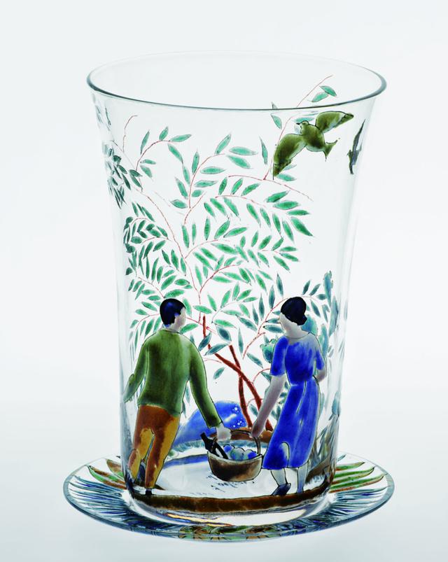 画像: シャビエ・ヌゲース、リカル・クレスポ《グラス》1929年|ガラス|バルセロナ・デザイン美術館 ©Barcelona Design Museum