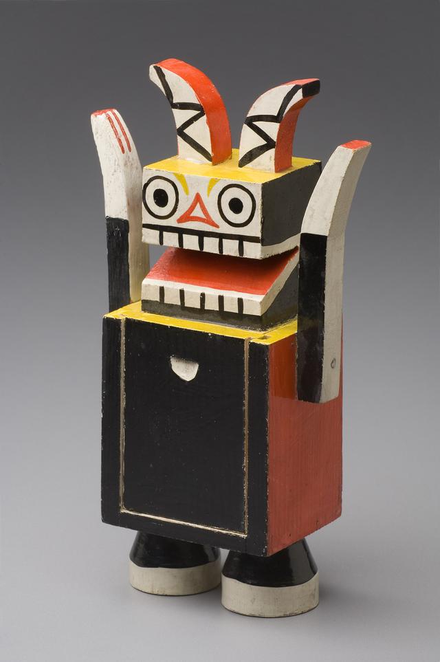 画像: ヴァーツラフ・シュパーラ 《小箱《悪魔》》 1921 年 チェコ国立プラハ工芸美術館蔵