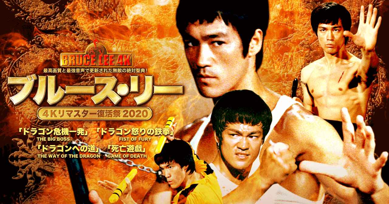 最終！ ブルース リー復活祭 削り取り ドラゴン2001 パンフレット