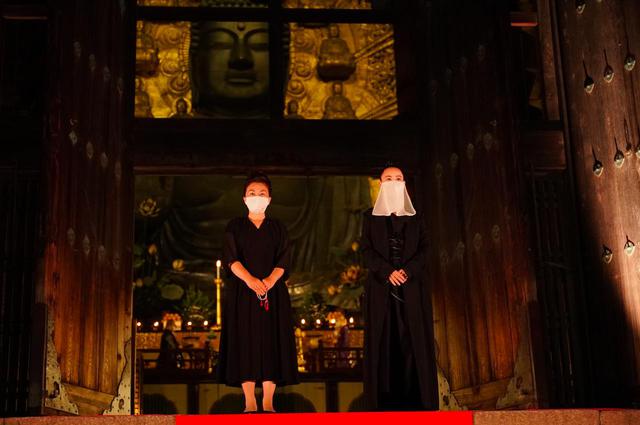 画像: 左: 中野聖子理事長、右: 河瀨直美エグゼクティブディレクター