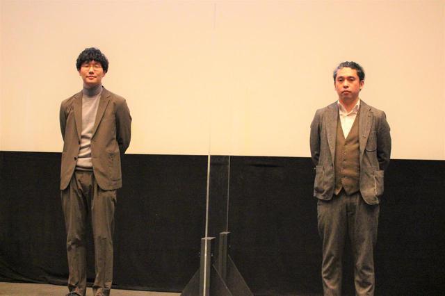 画像: 左より前原滉、池田暁 監督