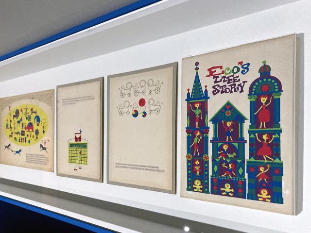 画像: 展示風景:石岡が高校生時代に製作した『えこの一代記』 より photo©moichi