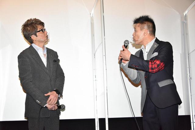 画像: 左より哀川翔、柳沢慎吾