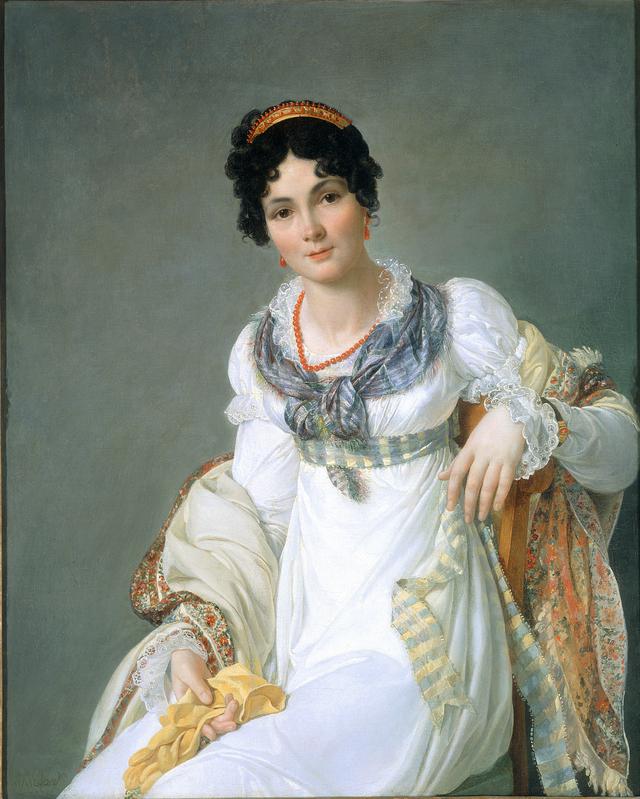画像: フランソワ=アンリ・ミュラール《貴婦人の肖像》1810 年頃 油彩、カンヴァス 東京富士美術館蔵