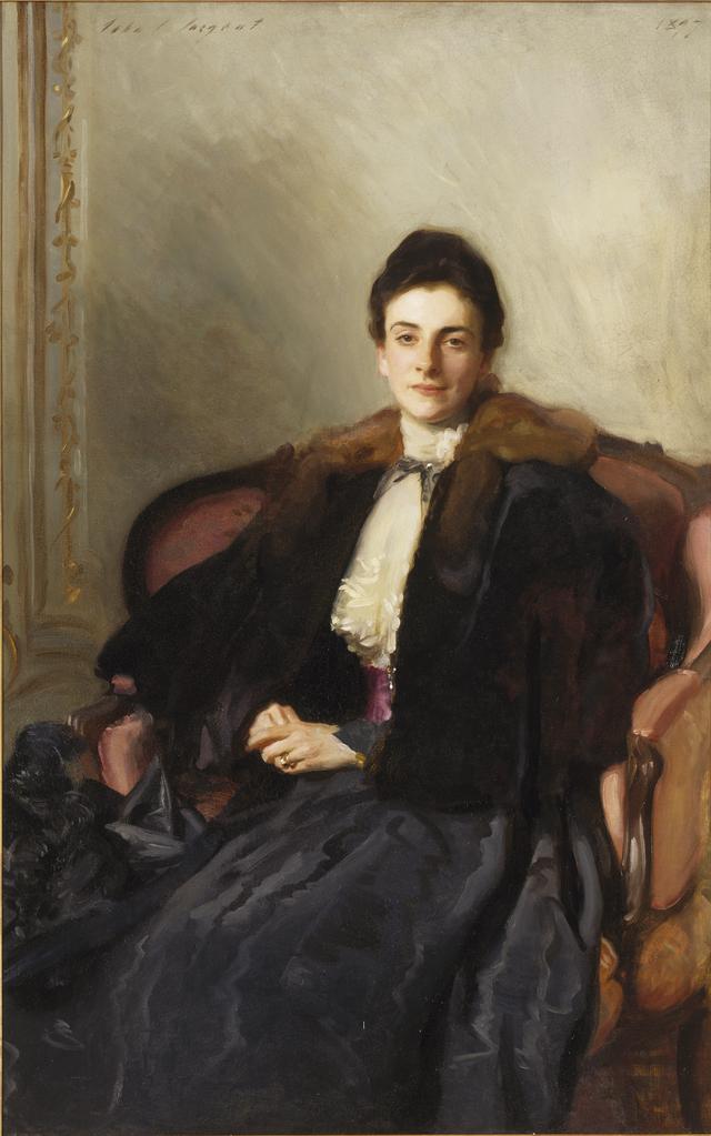 画像: ジョン・シンガー・サージェント 《ハロルド・ウィルソン夫人》 1897年 油彩、カンヴァス 東京富士美術館蔵