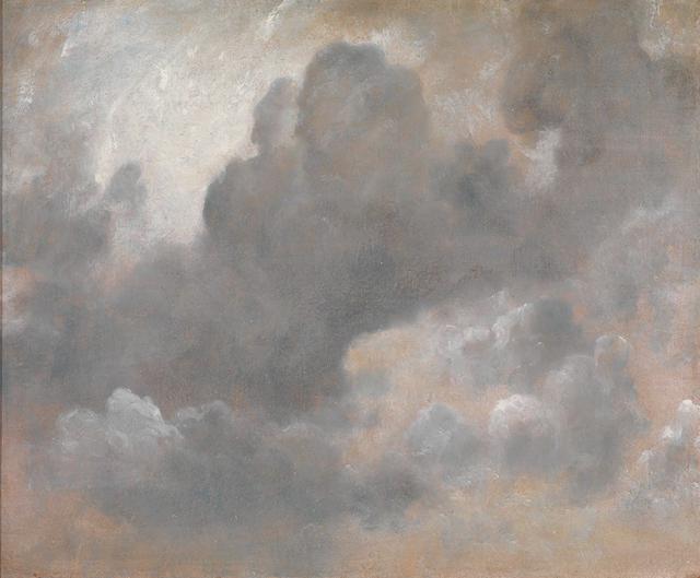 画像: ジョン・コンスタブル《雲の習作》1822年、油彩/厚紙に貼った紙、47.6×57.5cm、 テート美術館蔵 ©Tate