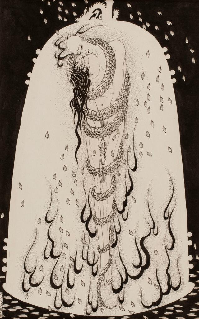 画像: 橘小夢 《安珍と清姫》 大正末頃、弥生美術館、後期展示(4月20日~5月16日)