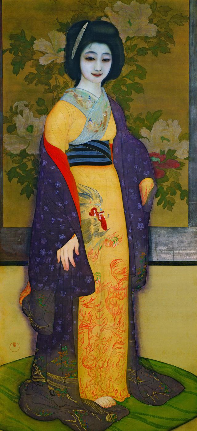 画像: 甲斐庄楠音 《横櫛》 大正5(1916)年頃、京都国立近代美術館、通期展示