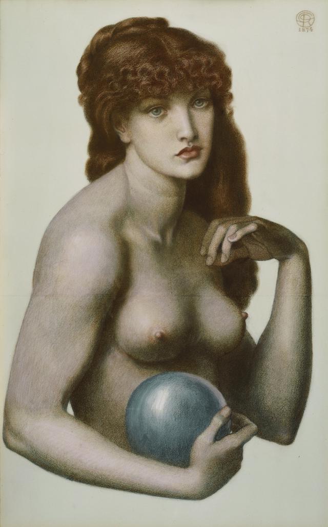 画像: ダンテ・ガブリエル・ロセッティ 《マドンナ・ピエトラ》 1874年、郡山市立美術館、通期展示