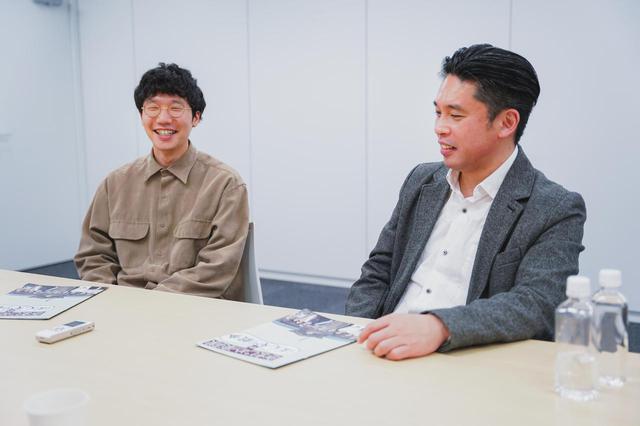 画像1: 左より、前原滉さん×池田暁監督