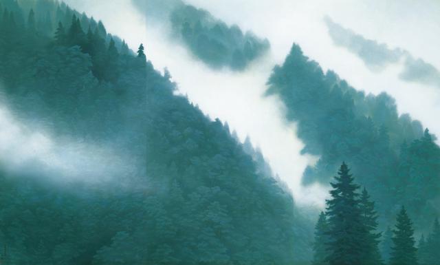 画像2: 《唐招提寺御影堂障壁画 山雲》 (部分) 1975(昭和50)年 唐招提寺蔵
