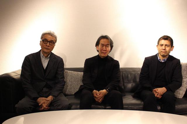 画像: 左より、葛西薫氏(アートディレクター) 、上田義彦監督(写真家・映画監督)、司会・進行:菅付雅信氏
