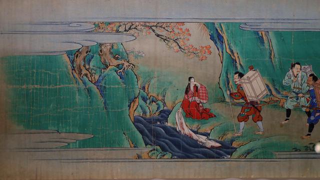画像: 伝・狩野山楽 酒呑童子絵巻 江戸時代17世紀 根津美術館蔵 3巻のうち上巻・部分