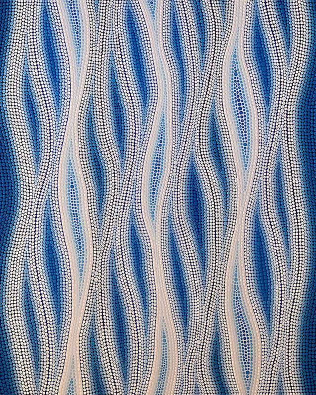 画像: <Water Fall> 100 cm×80.3 cm Acrylic on Canvas