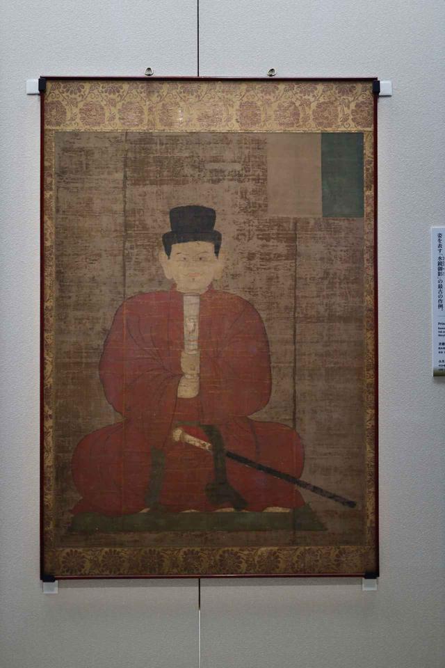 画像: 聖徳太子像「水鏡御影」 鎌倉時代14世紀 奈良・法隆寺 太子が35歳の時に水面に映った自分の姿を見て自画像を描いた、という法隆寺の伝承に基づく肖像