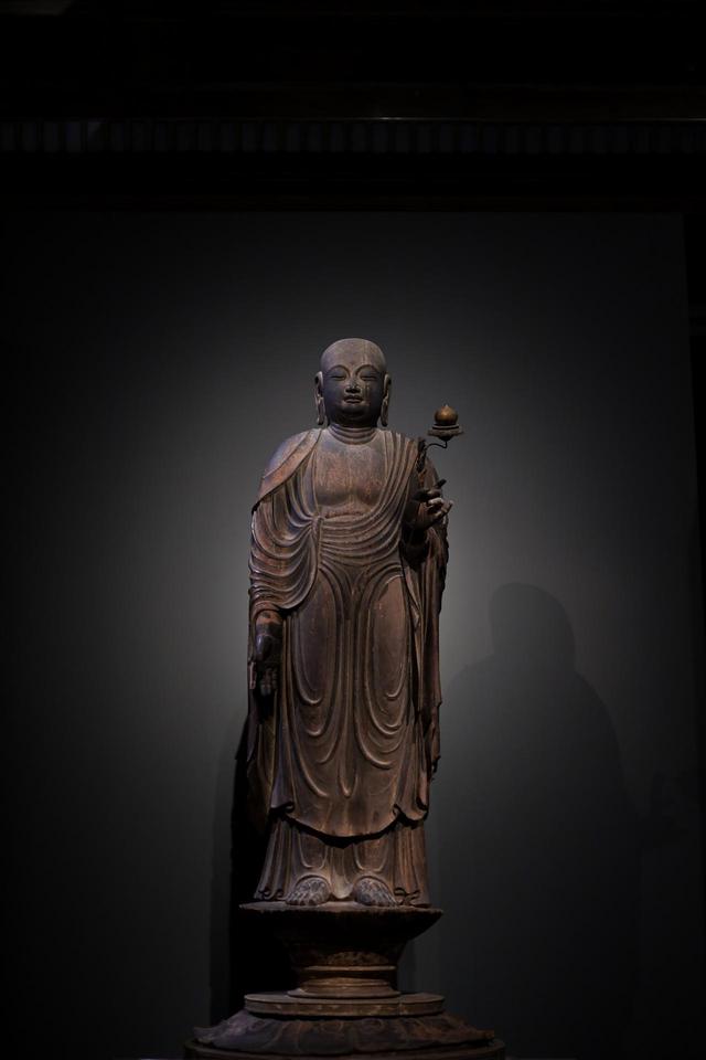 画像1: 国宝 地蔵菩薩立像 平安時代・9世紀 奈良・法隆寺蔵