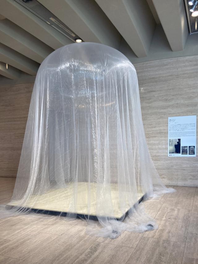 画像: エントランスホール風景:「やわらかい」より:《浮庵》2007 photo©moichi
