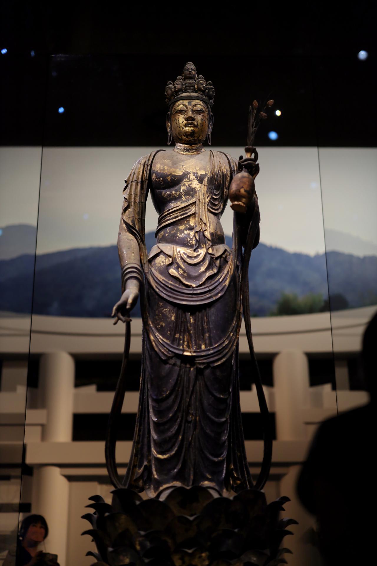 画像6: 国宝 十一面観音菩薩立像 奈良時代・8世紀 奈良・聖林寺蔵