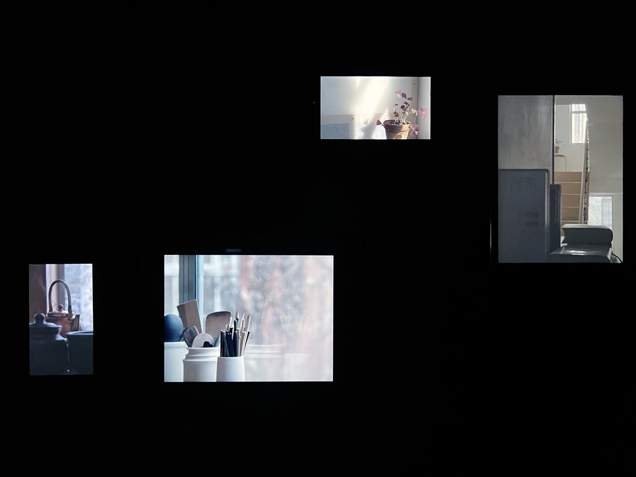 画像: 展示風景：坂本龍一＋Zakkubalan《async–volume》（2017） photo©︎moichisaito