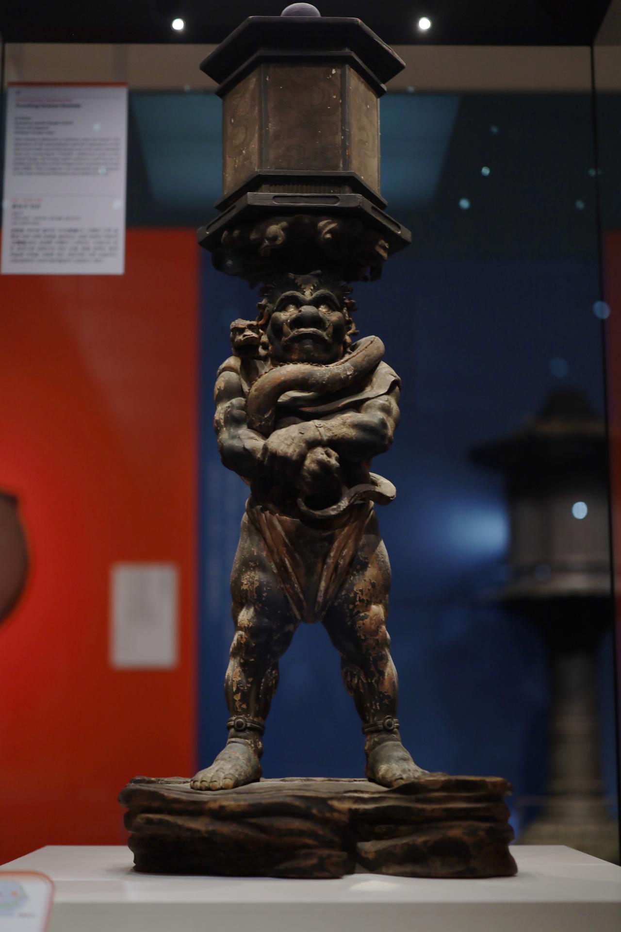 画像: 国宝 天燈鬼・龍燈鬼立像 龍燈鬼　鎌倉時代・建保3年（1215） 奈良・興福寺 展示期間：4月19日～5月18日