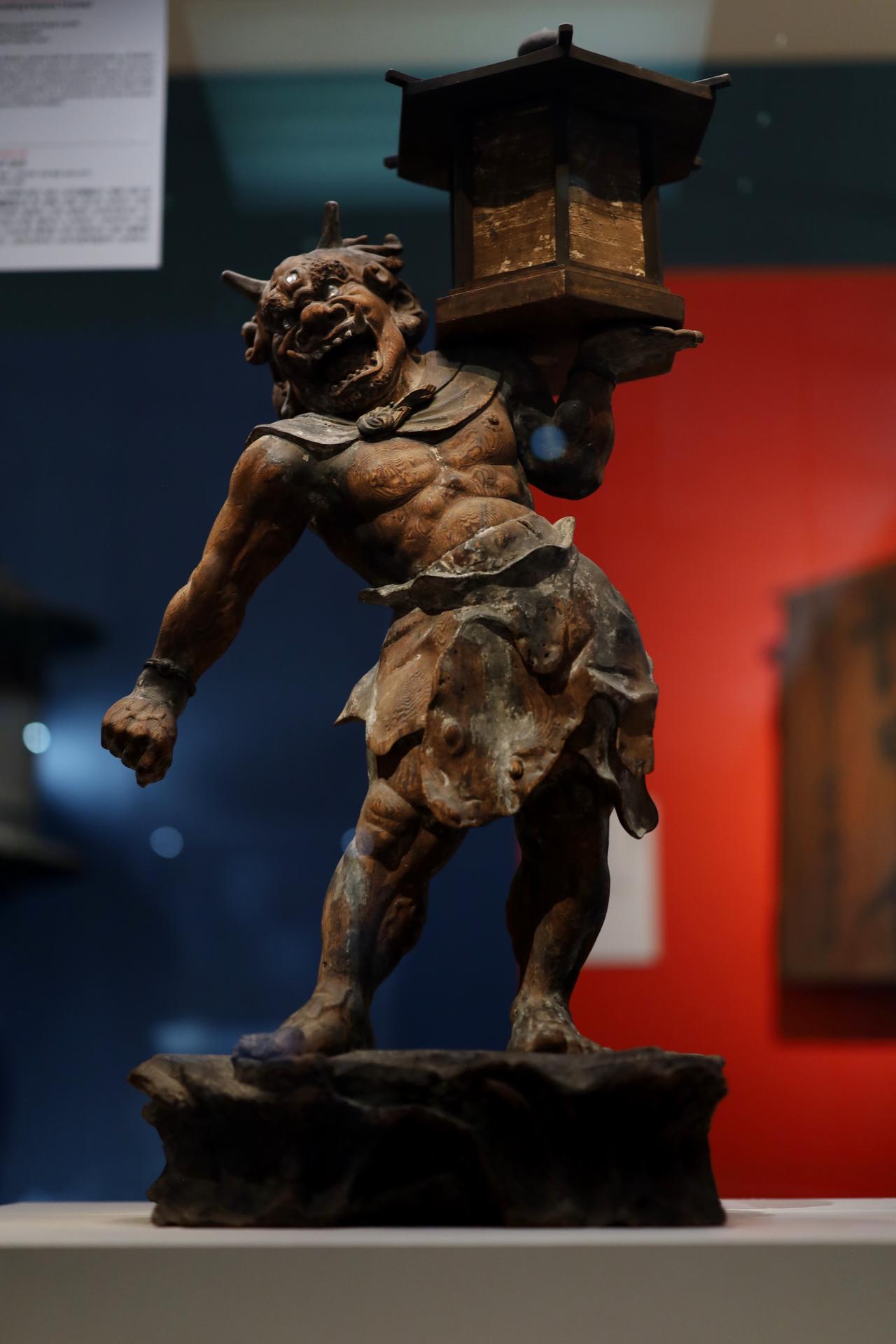 画像: 国宝 天燈鬼・龍燈鬼立像 天燈鬼　鎌倉時代・建保3年（1215） 奈良・興福寺 展示期間：4月19日～5月18日