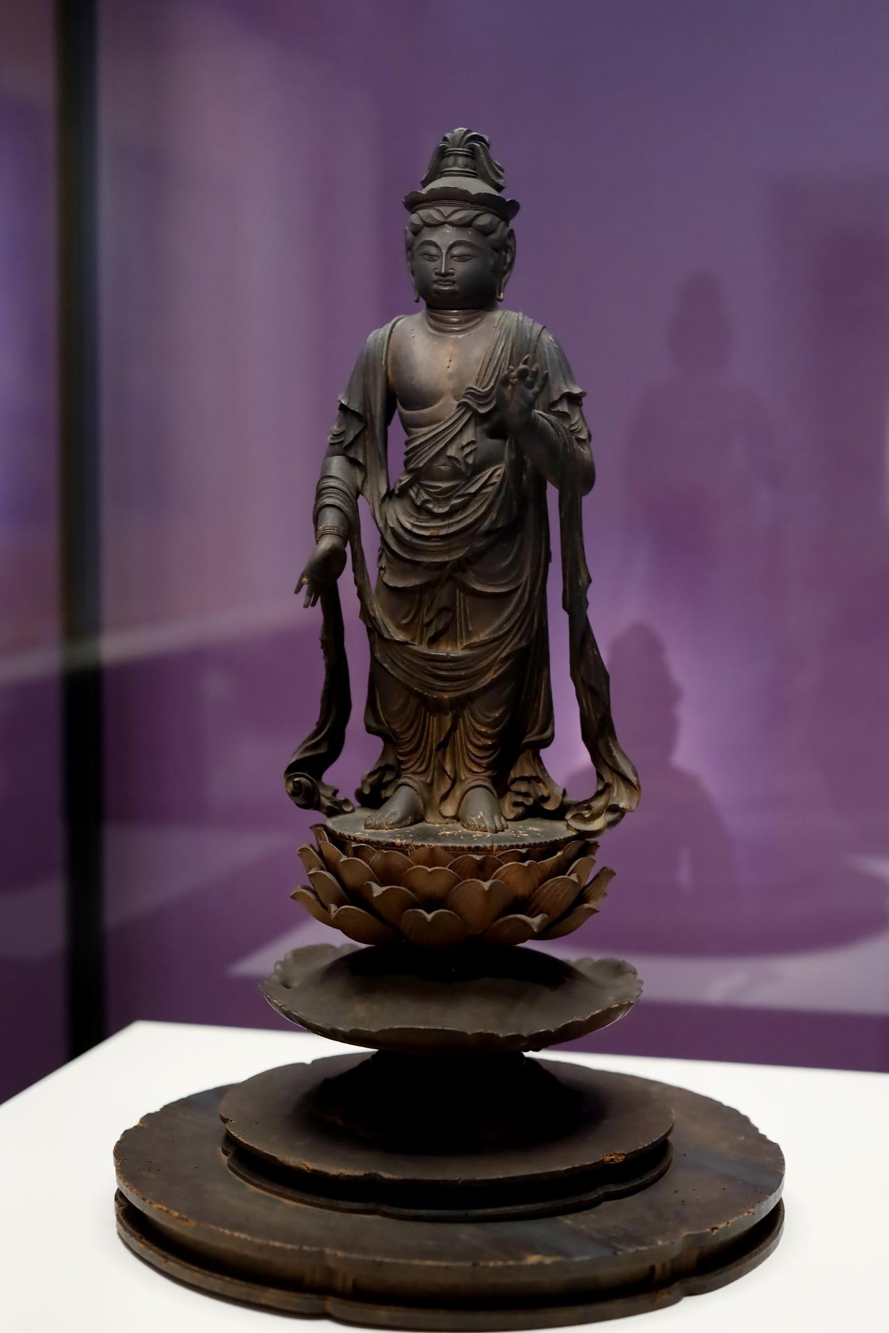 画像1: 国宝 虚空蔵菩薩立像 平安時代・9世紀 京都・醍醐寺