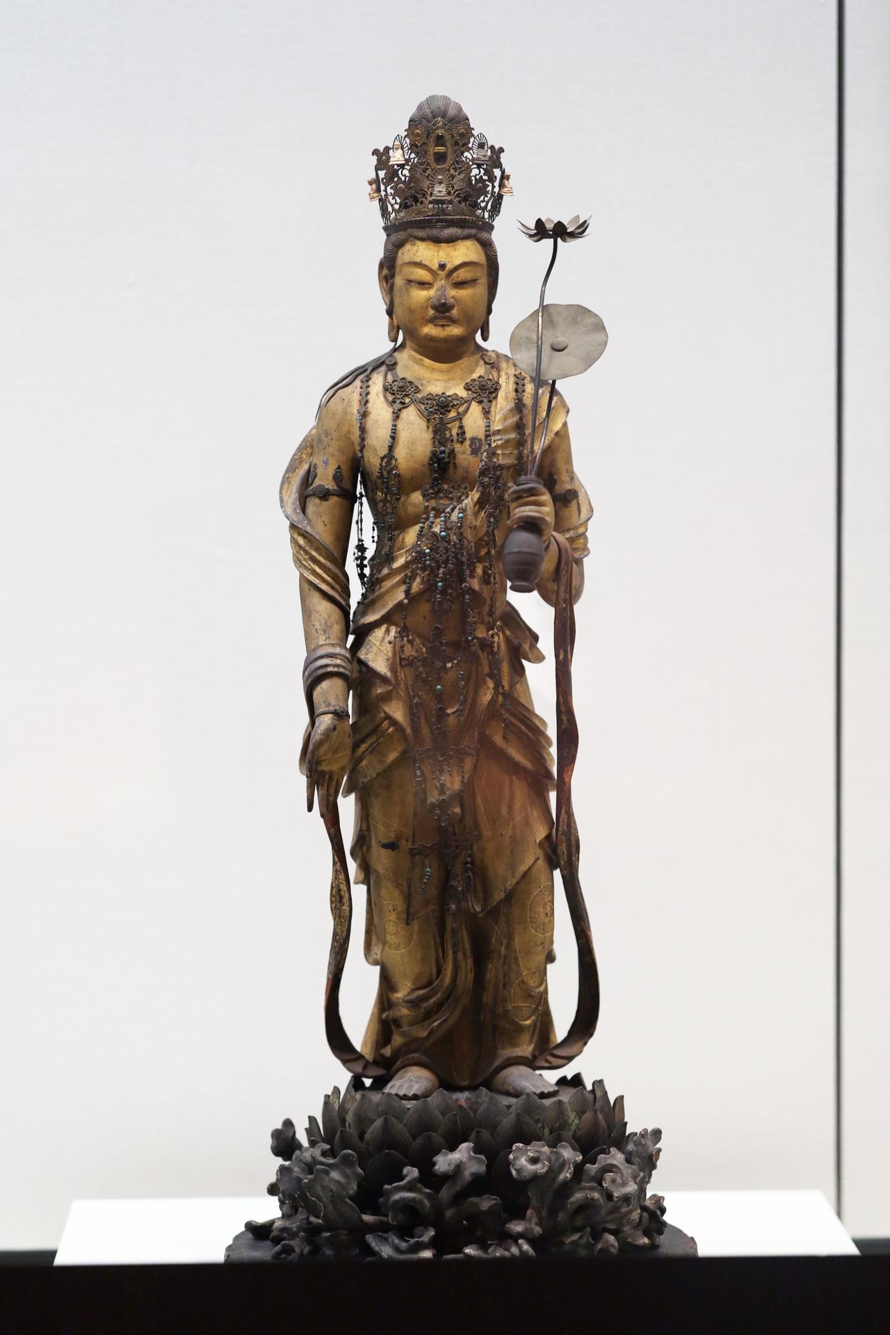 画像: 弥勒菩薩立像 鎌倉時代・13世紀 奈良・林小路町自治会