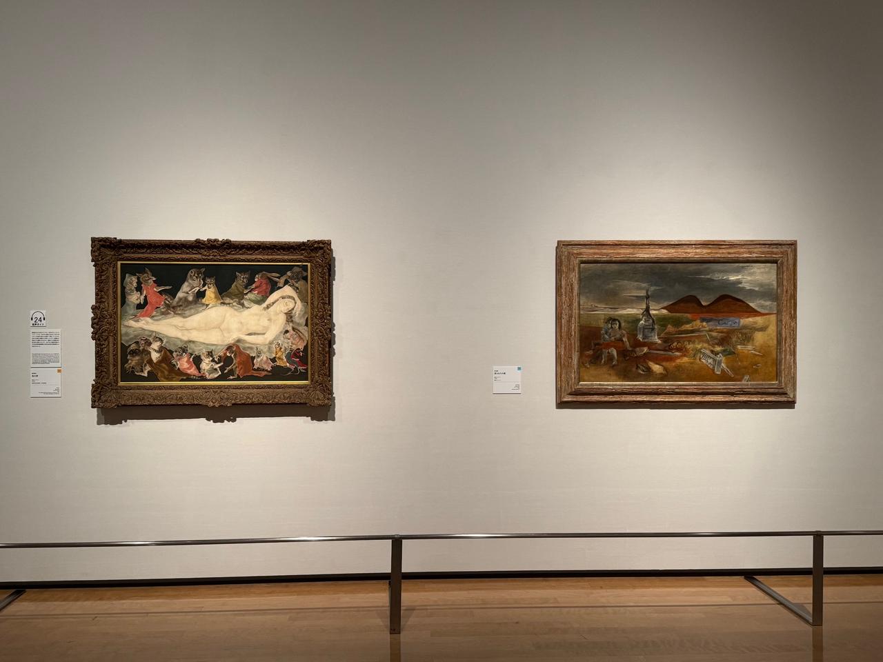 画像: 会場風景 兵庫県立美術館 特別展「藤田嗣治×国吉康雄:二人のパラレル・キャリア―百年目の再会」内覧会にて撮影 photo by © cinefil