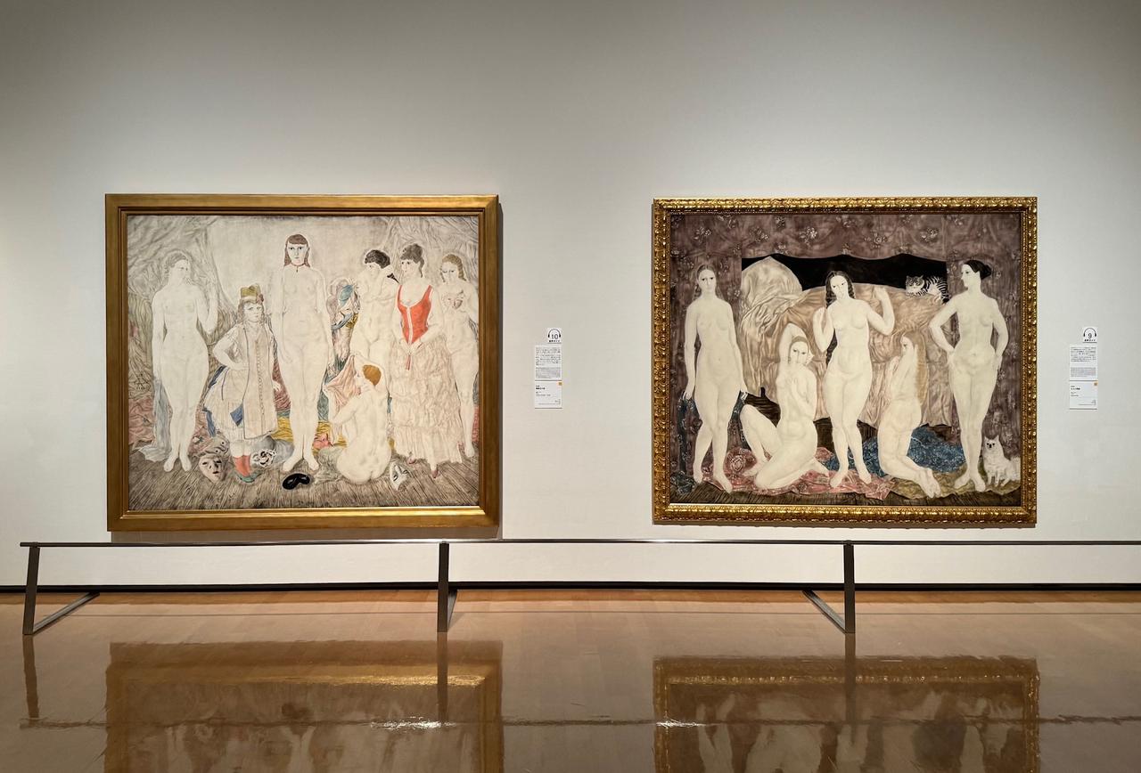 画像: 会場風景 兵庫県立美術館 特別展「藤田嗣治×国吉康雄:二人のパラレル・キャリア―百年目の再会」内覧会にて撮影 photo by © cinefil