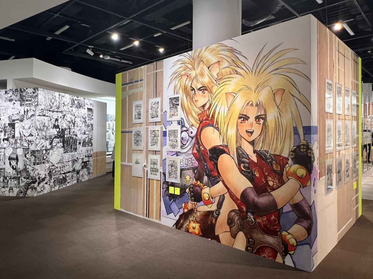 画像: 展示風景：チャプター4 「ドミニオン」 ©︎ Shirow Masamune/KODANSHA ©︎ Shirow Masamune/SEISHINSHA ©︎ Shirow Masamune/「士郎正宗の世界展」製作委員会 photo©︎moichisaito