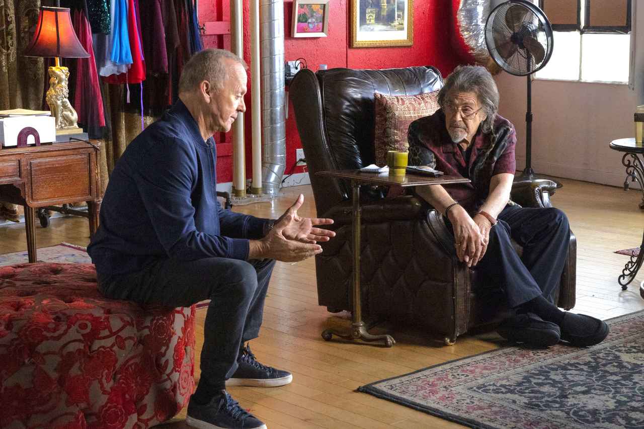 画像: メイキング(キートン&パチーノ) © 2023 HIDDEN HILL LLC. ALL RIGHTS RESERVED.