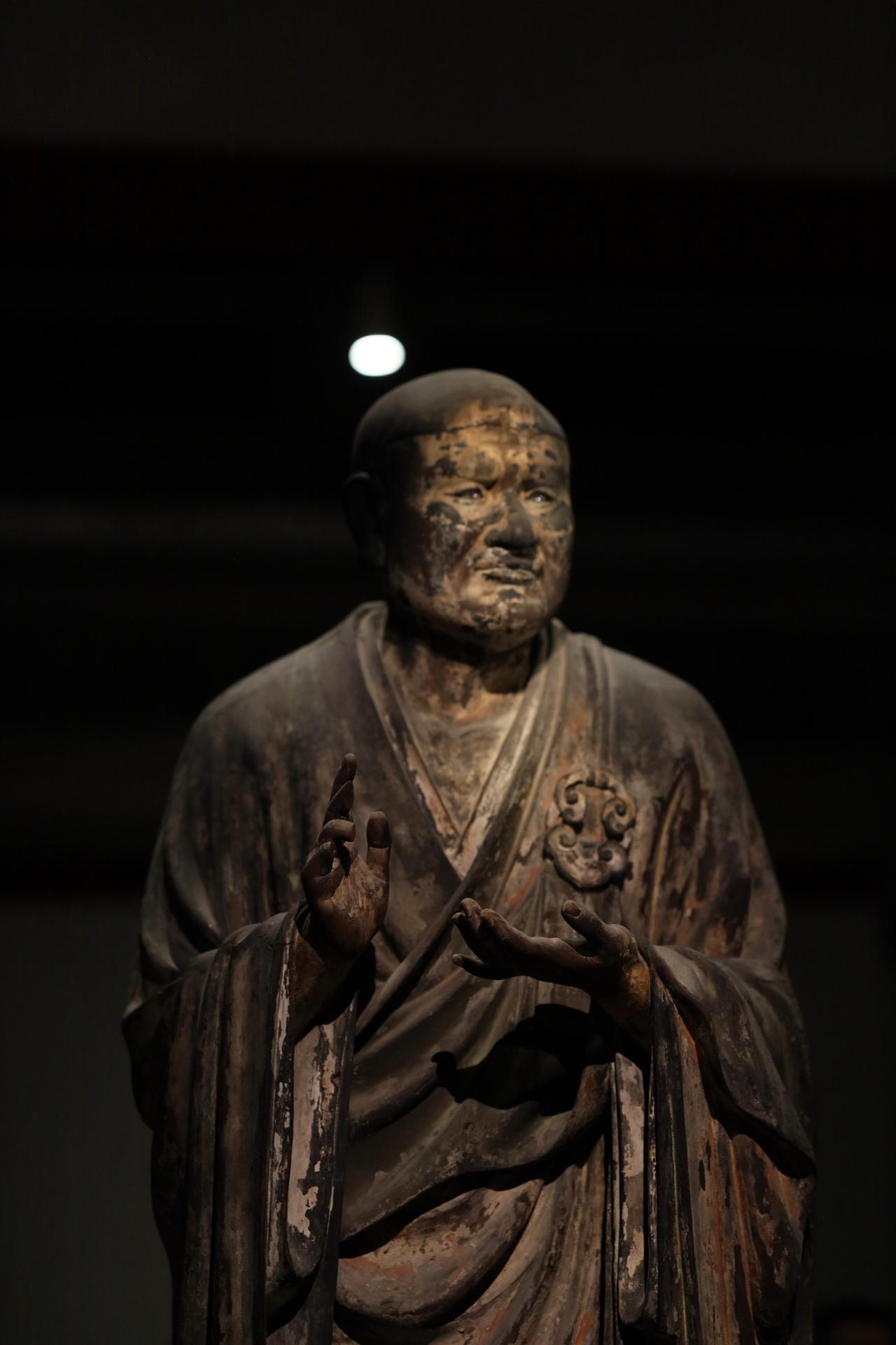 画像1: 国宝 世親菩薩立像（部分）　運慶作　鎌倉時代・建暦2年（1212）頃　奈良・興福寺蔵　北円堂安置