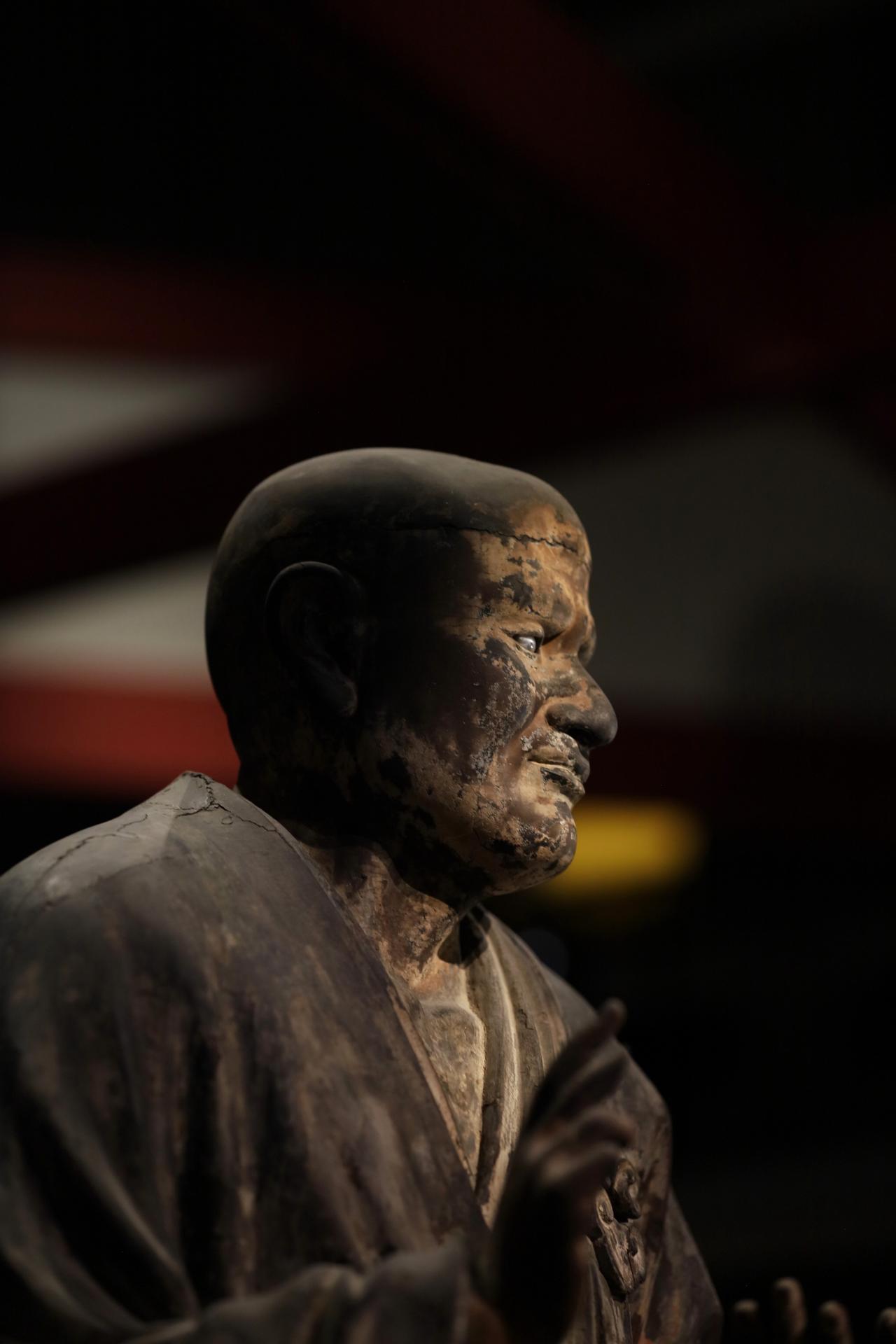 画像2: 国宝 世親菩薩立像（部分）　運慶作　鎌倉時代・建暦2年（1212）頃　奈良・興福寺蔵　北円堂安置