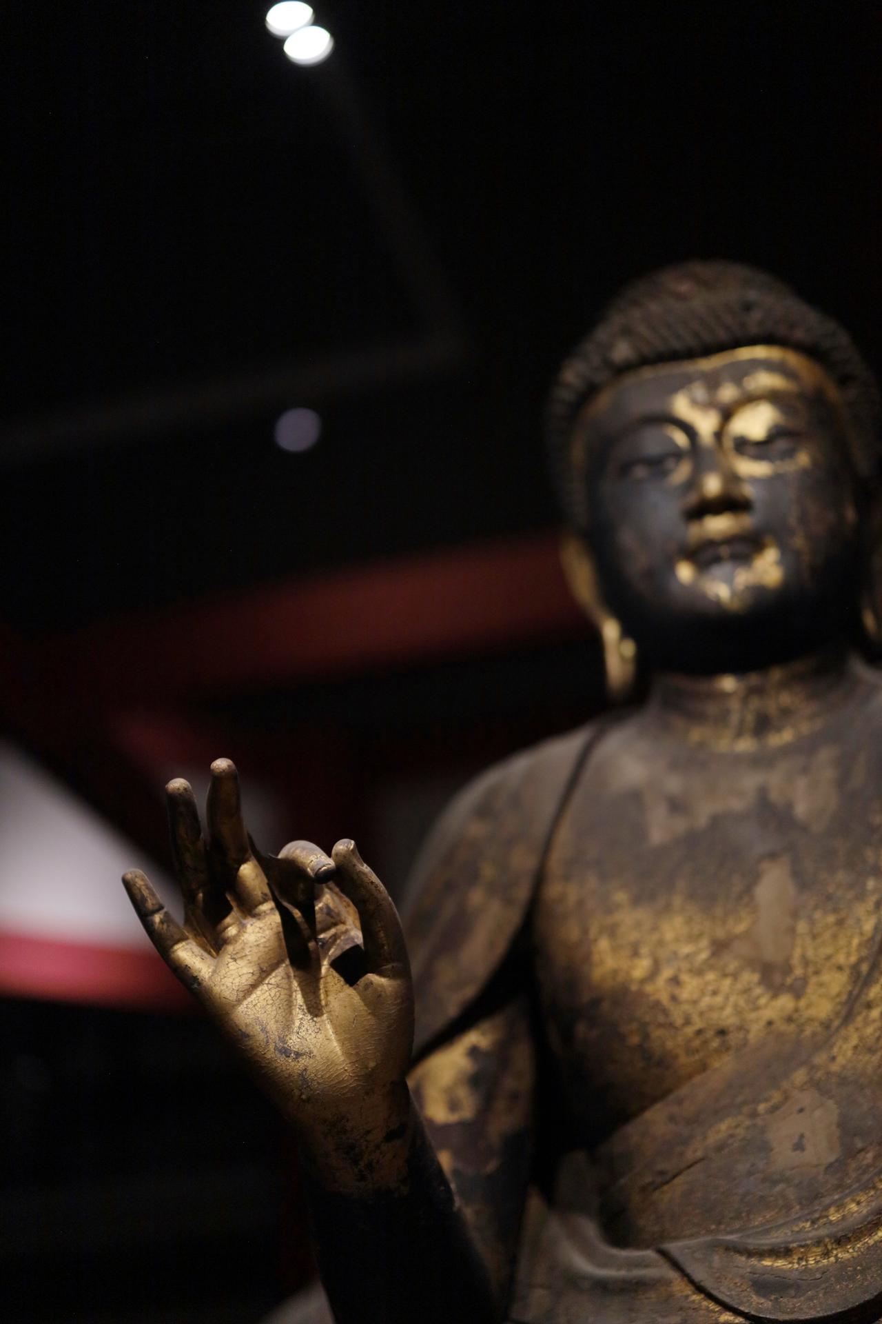 画像2: 国宝 弥勒如来坐像（部分）　運慶作　鎌倉時代・建暦2年（1212）　奈良・興福寺蔵　北円堂安置