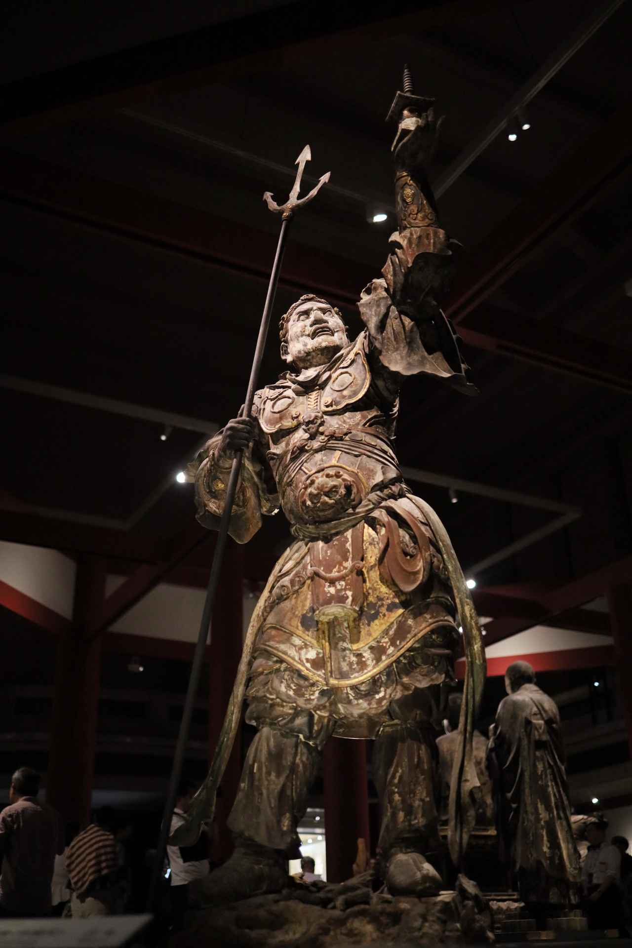 画像2: 国宝 四天王立像・多聞天 鎌倉時代・13世紀 奈良・興福寺蔵