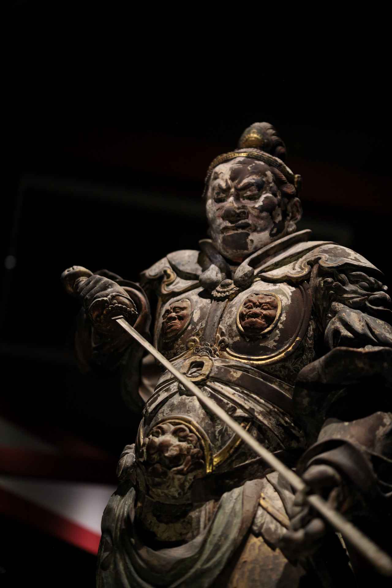 画像2: 国宝 四天王立像・持国天(部分) 鎌倉時代・13世紀 奈良・興福寺蔵