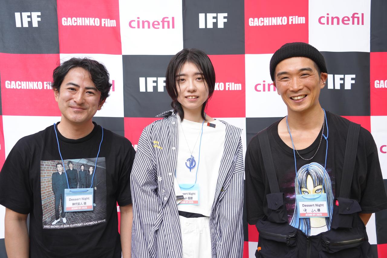 画像: 左より 神代宏人さん（出演） / 境るい監督 / 中山祐太さん（出演）