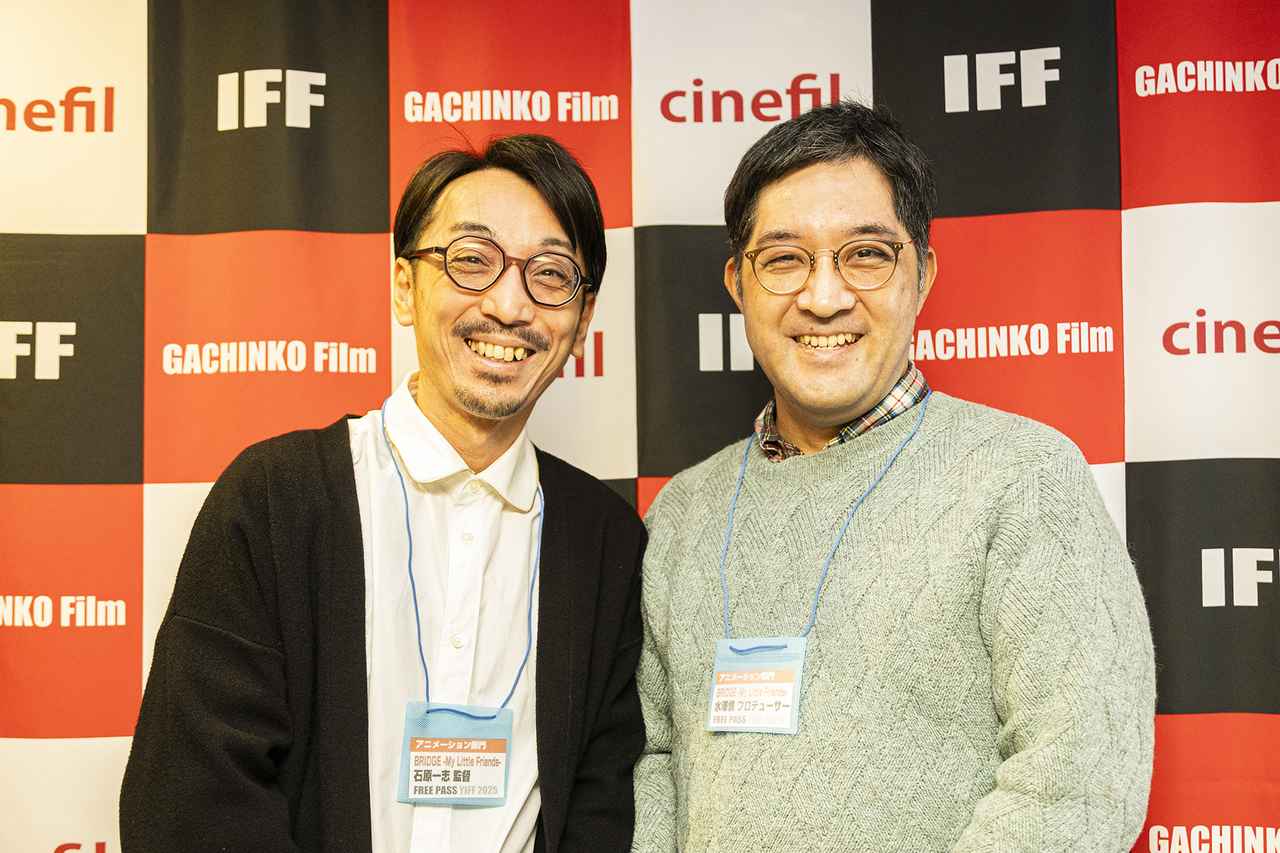 画像: 左より　石原一志 監督 /　水澤慎さん（プロデューサー）