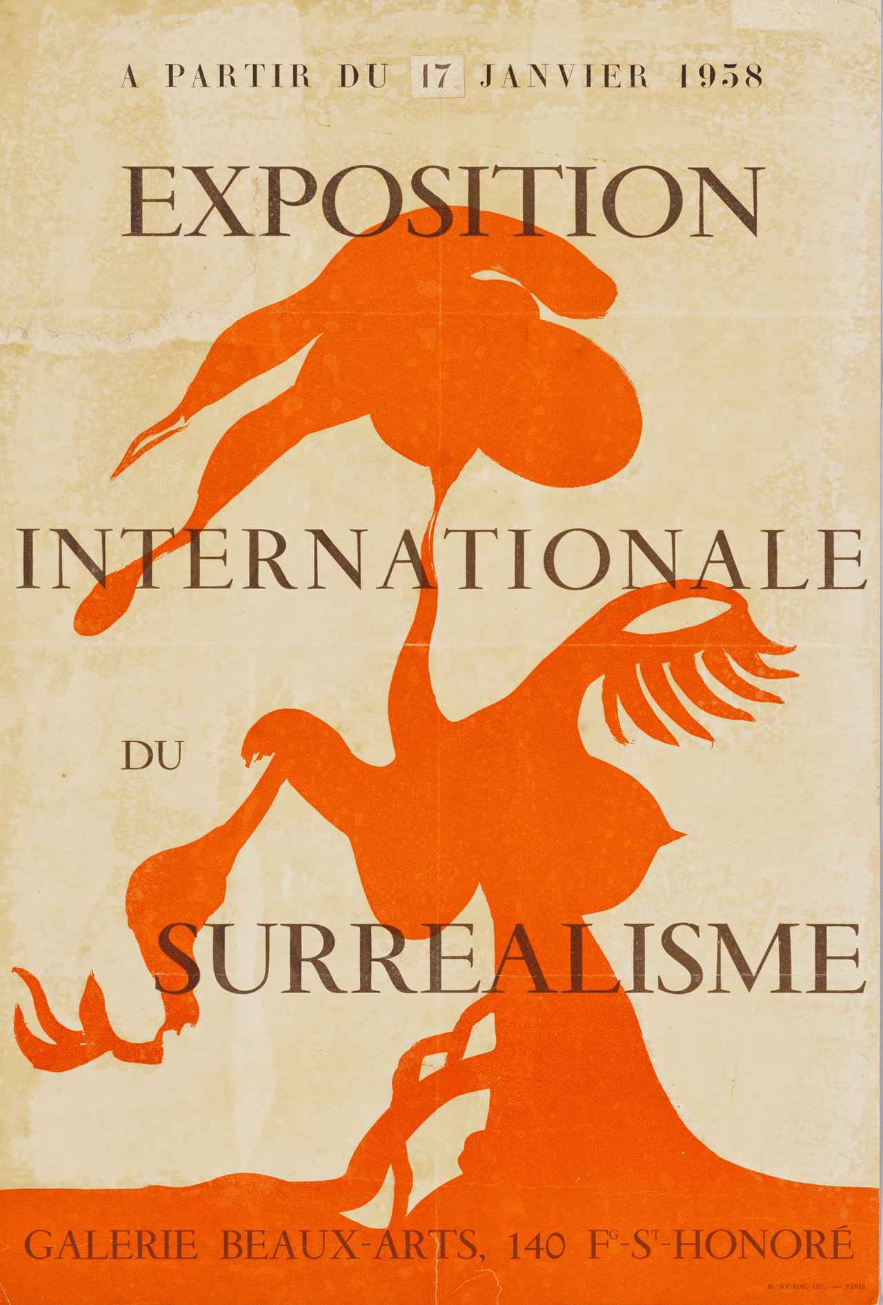 画像: クルト・セリグマン《国際シュルレアリスム展》　1938年 サントリーポスターコレクション（大阪中之島美術館寄託）＊後期展示