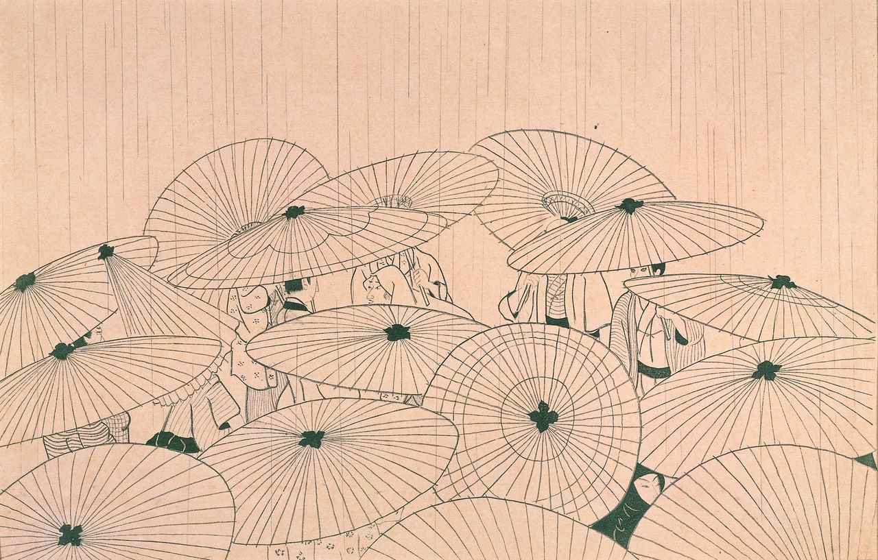 画像: 小村雪岱《おせん》昭和16(1941)年頃 ※没後の刷り 木版、紙 埼玉県立近代美術館蔵 【前期展示】