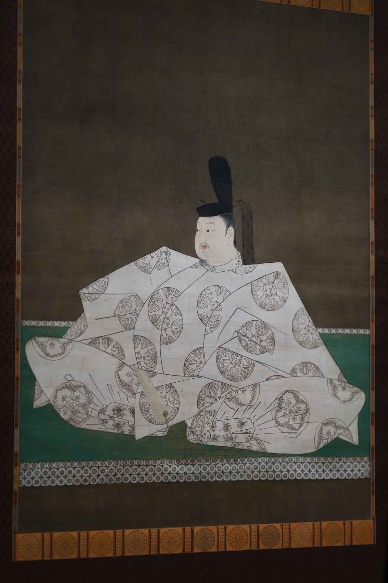 画像: 鳥羽天皇像 南北朝時代・14世紀 和歌山・根来寺　重要文化財 令和5〜6年度修理 国庫補助、和歌山県補助、岩出市補助、公益財団法人住友財団文化財維持・修復事業助成