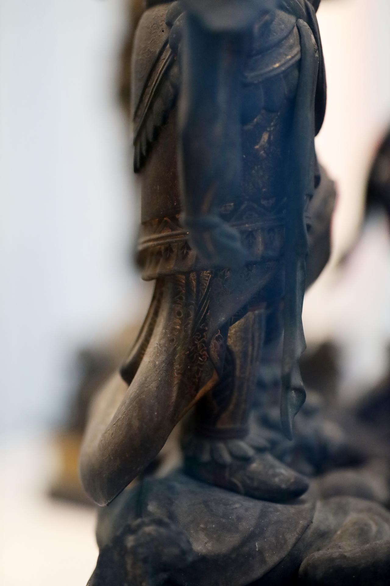 画像2: 四天王立像（広目天・部分） 鎌倉時代・13世紀　京都・現光寺 京都府指定文化財