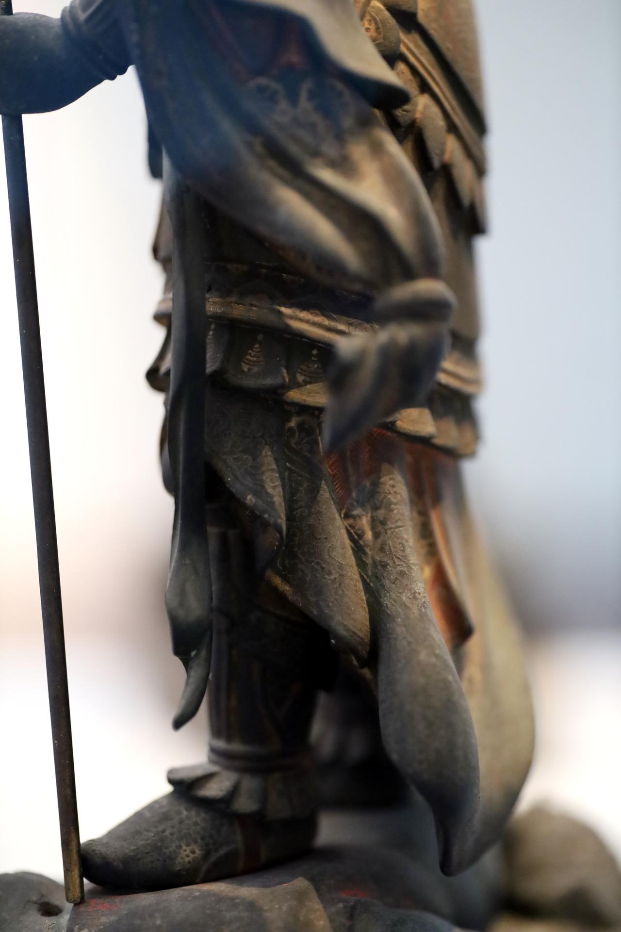 画像2: 四天王立像(多聞天・部分) 鎌倉時代・13世紀 京都・現光寺 京都府指定文化財