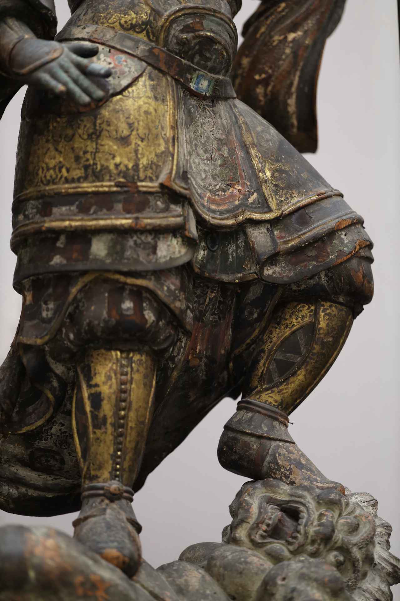 画像1: 四天王立像(持国天・部分)平安〜鎌倉時代・12〜13世紀 滋賀・MIHO MUSEUM (興福寺旧蔵) 重要文化財