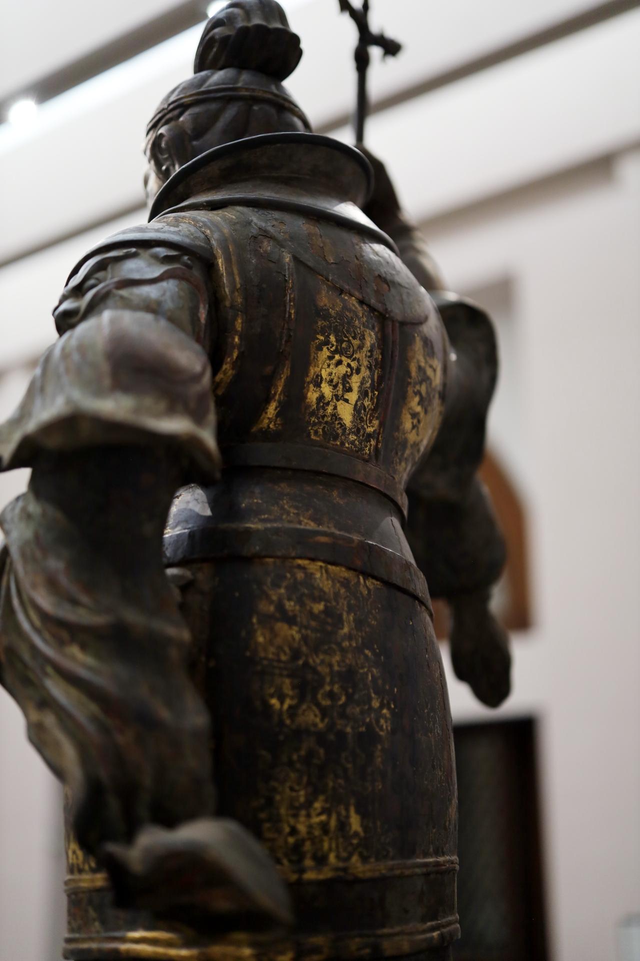 画像2: 四天王立像(増長天・部分)平安〜鎌倉時代・12〜13世紀 奈良国立博物館 (興福寺旧蔵) 重要文化財